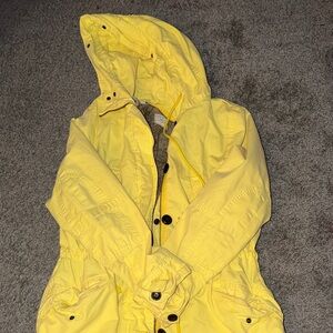 GAP Sunny Yellow Hooded Jacket